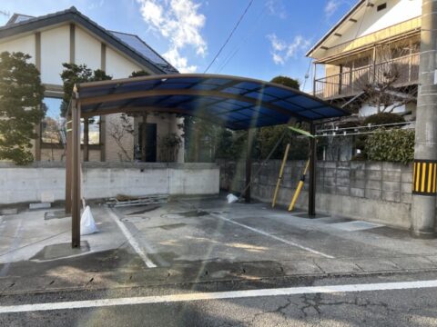 カーポート施工例